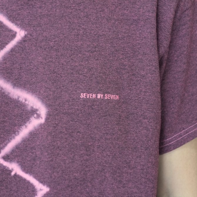 【30% off SALE】【2018 SS】7 × 7 / seven by seven ( セブン バイ セブン ) TIE-DYE T-SHIRT -PINK- #SBSS18TDTSH(5)