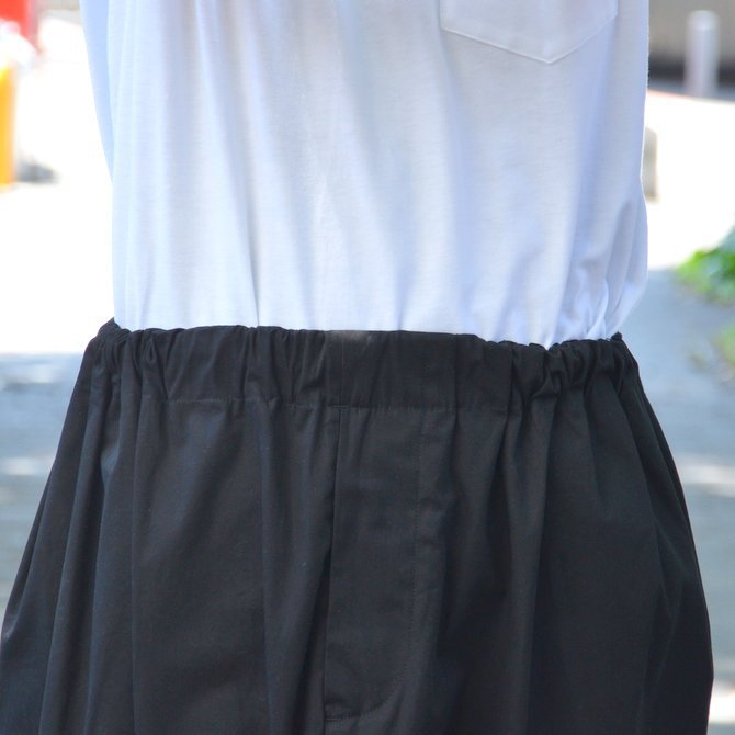 【30% OFF SALE】STUDIO NICHOLSON(スタジオニコルソン)/ VACATION PANT -BLACK- #SN-300(5)