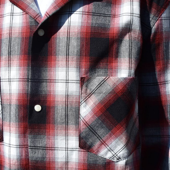 【40% off sale】【2018 AW】TAKAHIRO MIYASHITA The SoloIst.(タカヒロミヤシタ ザ ソロイスト) Work Shirt -BLACK x RED- #sws0011baw18(5)