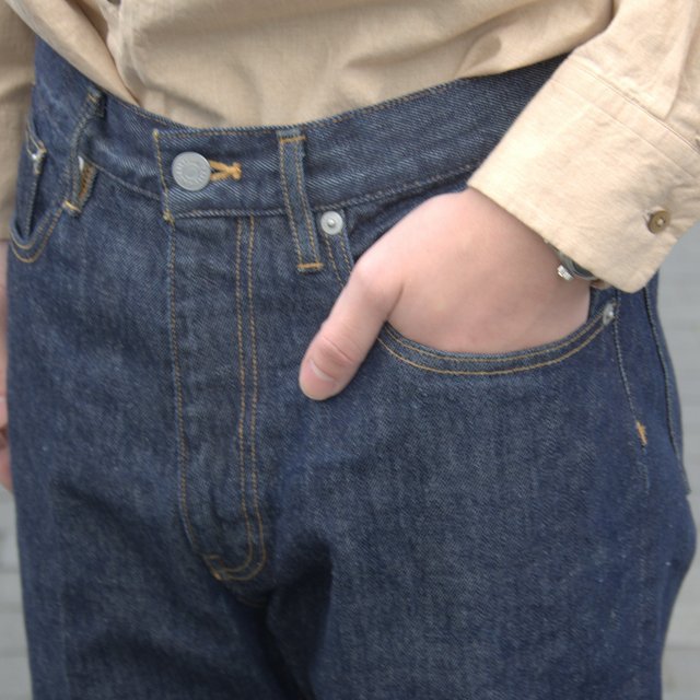 【20 SS】 AURALEE(オーラリー)/ HARD TWIST DENIM 5P PANTS-INDIGO #A9SP01DM(5)