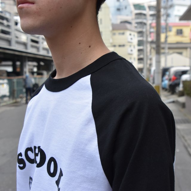 【2019 SS】 TODAY editon (トゥデイエディション) SCHOOL BASEBALL TEE-2色展開-(5)