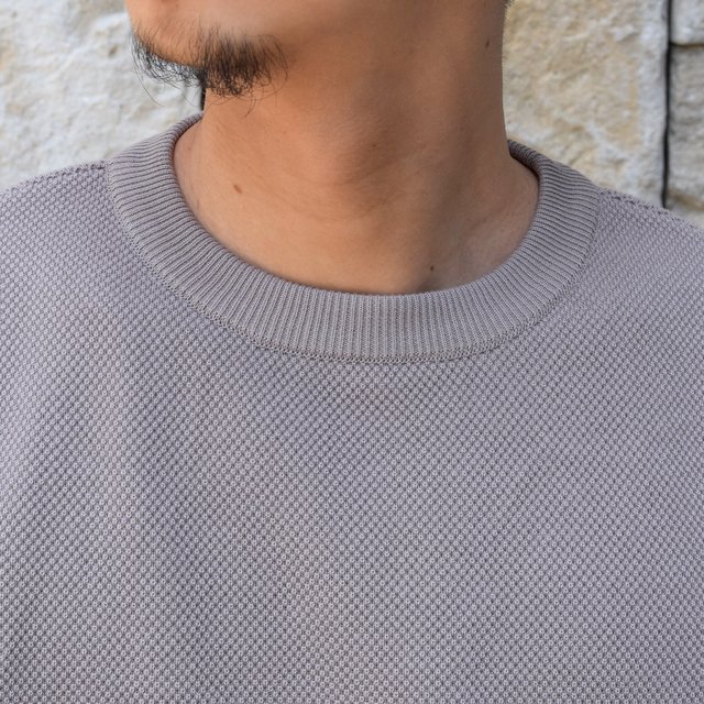 y2019 SSzcrepuscule(NvXL[) Round Knit 7 -GRAYBEIGE- #1901-005(5)