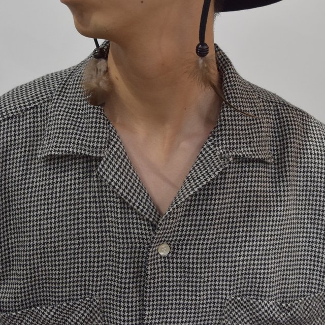 【2019 AW】 MOJITO(モヒート)/ ABSHINTH SHIRT Bar.2.0 -HOUNDS TOOTH (09)- #2094-1101(5)