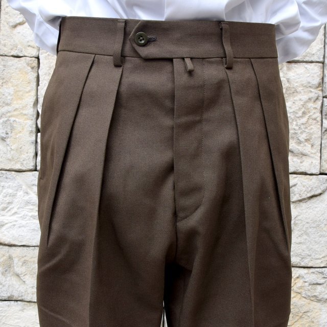 【2020 SS】NEAT(ニート)/ HOPSACK ''TAPERED'' -KHAKI- #20-01HST-KH(5)