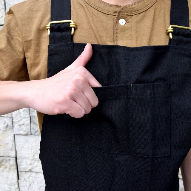 【2020 SS】NEAT(ニート)/ HOPSACK ''OVERALL'' -BLACK- #20-01HSO-BK(5)