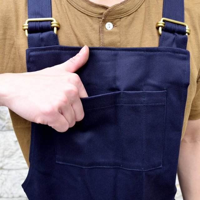 【2020 SS】NEAT(ニート)/ COTTON PIQUE ''OVERALL'' -NAVY- #20-01CPO-NV(5)
