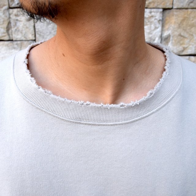 【2020 SS】stein(シュタイン)/ DOUBLE PATTERN REBUILD SWEAT LS -GREIGE- #ST136(5)