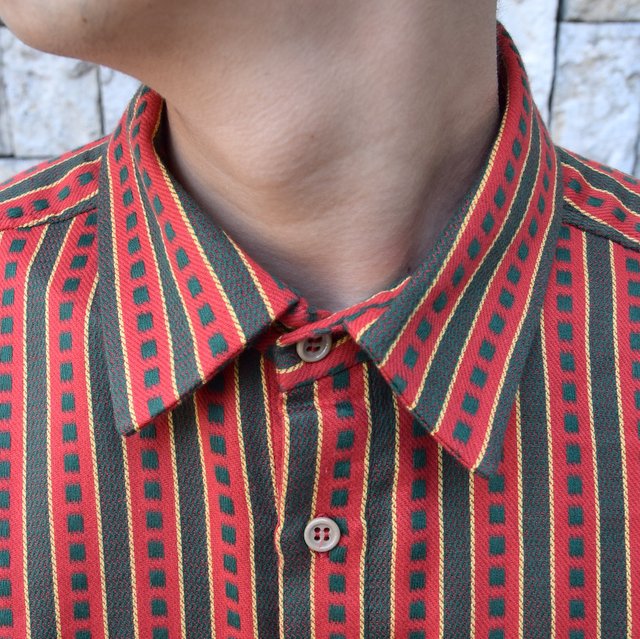 【2020 SS】FRANK LEDER(フランクリーダー) / COTTON SHIRT -RED- #0836008(5)