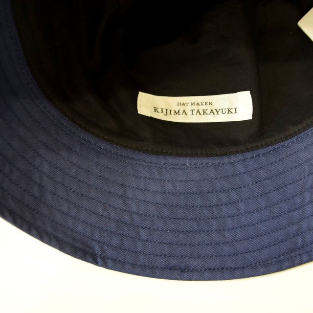 KIJIMA TAKAYUKI(キジマタカユキ) / BUCKET HAT -NAVY- #201218-40(5)