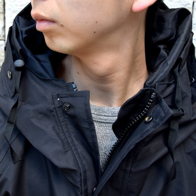 SWEDISH ARMY ''GORETEX JACKET'' DEAD STOCK -BLACK- #MILITARY232(5)