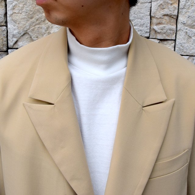 【2020 SS】YOKE(ヨーク)/ DOWNSIZING DOUBLE BREASTED JACKET -LIGHT BEIGE- #YK20SS0102J(5)