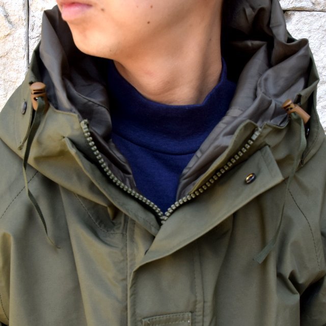 SWEDISH ARMY ''GORETEX JACKET'' DEAD STOCK -KHAKI- #MILITARY232(5)