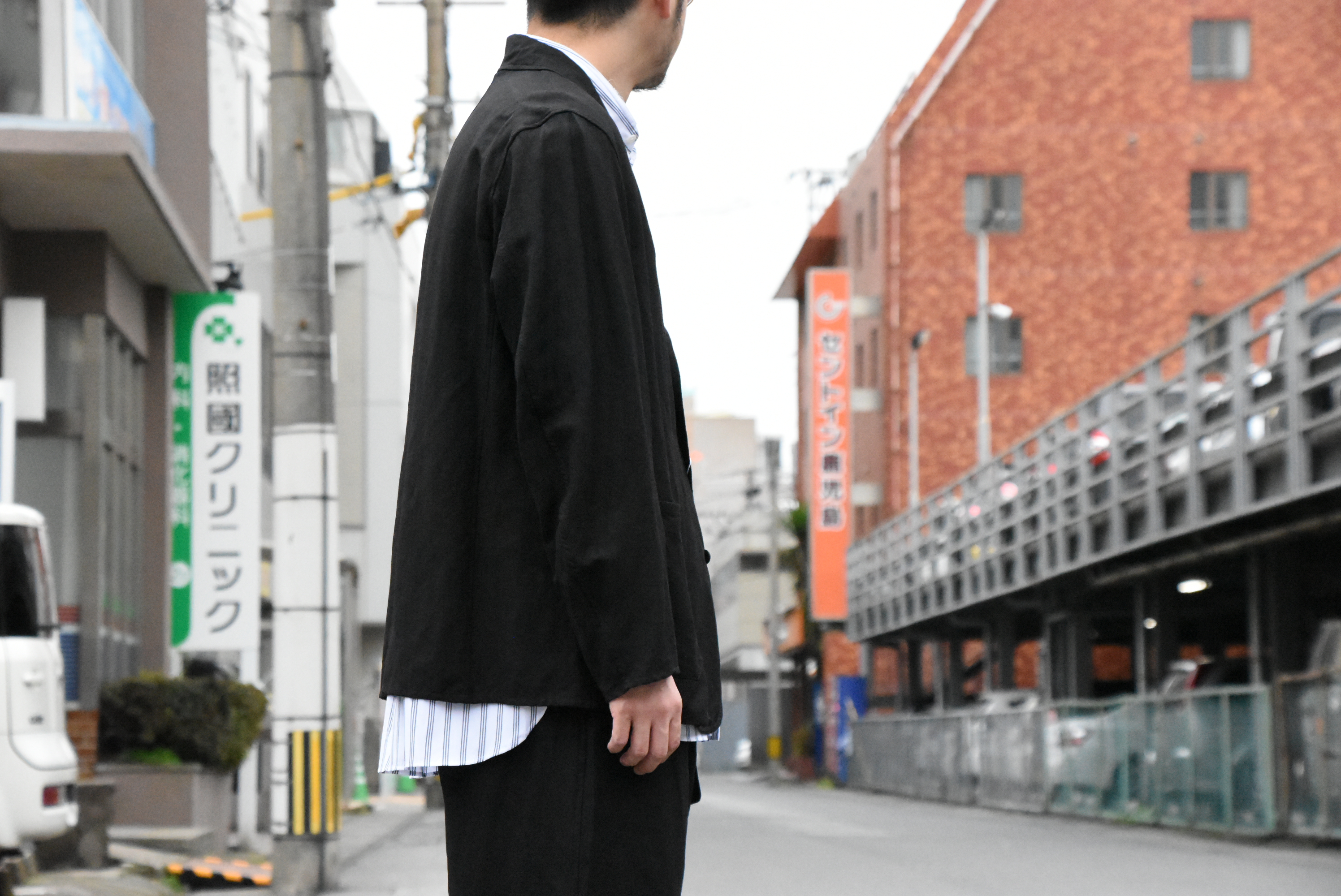【2020 SS】COMOLI (コモリ) ヴィスコースリネンジャケット#R01-01008(5)