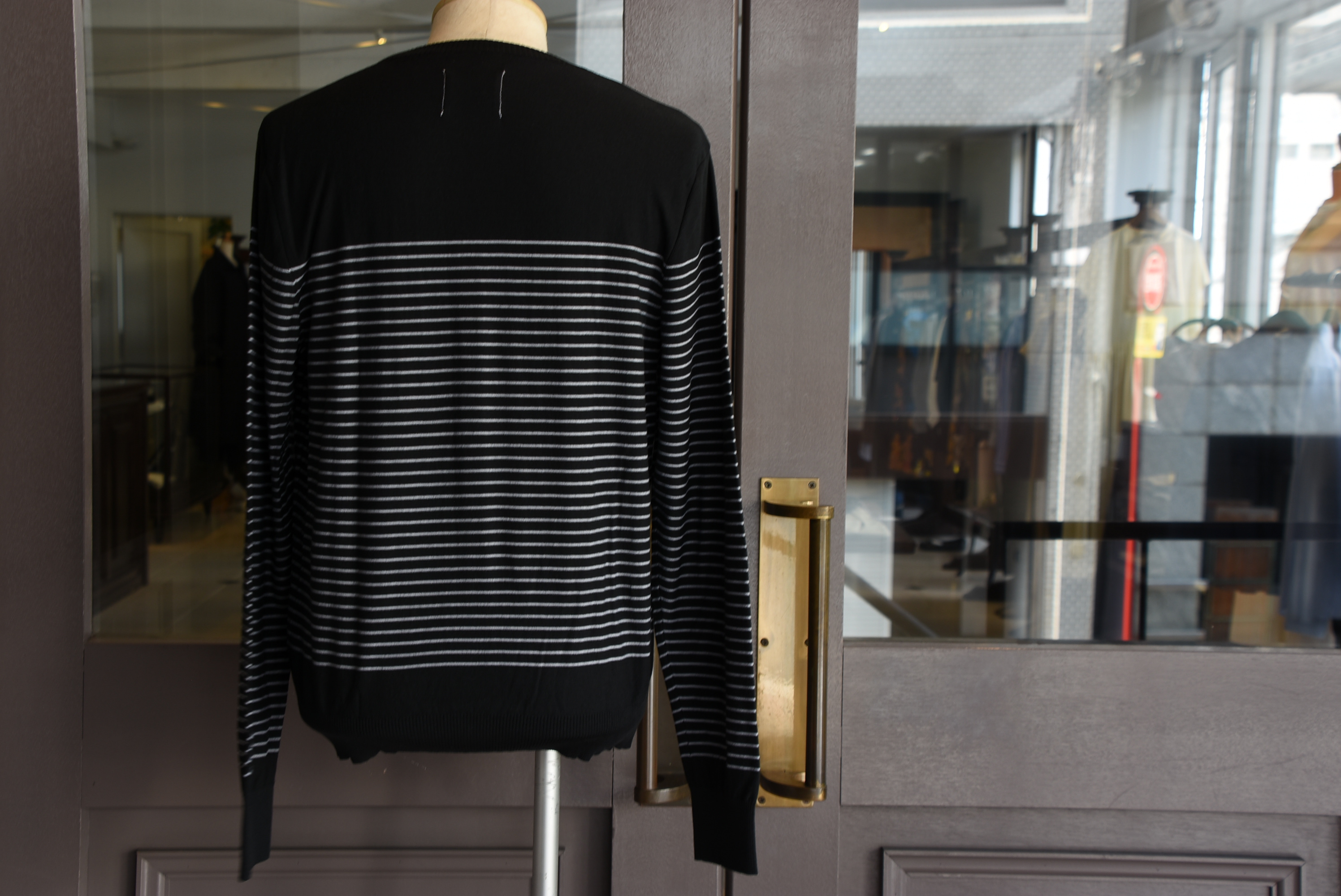 【30% off sale】【2020】TAKAHIRO MIYASHITA The SoloIst.(タカヒロミヤシタ ザ ソロイスト) border stripes l/s sweater #sk.0002SS20(5)