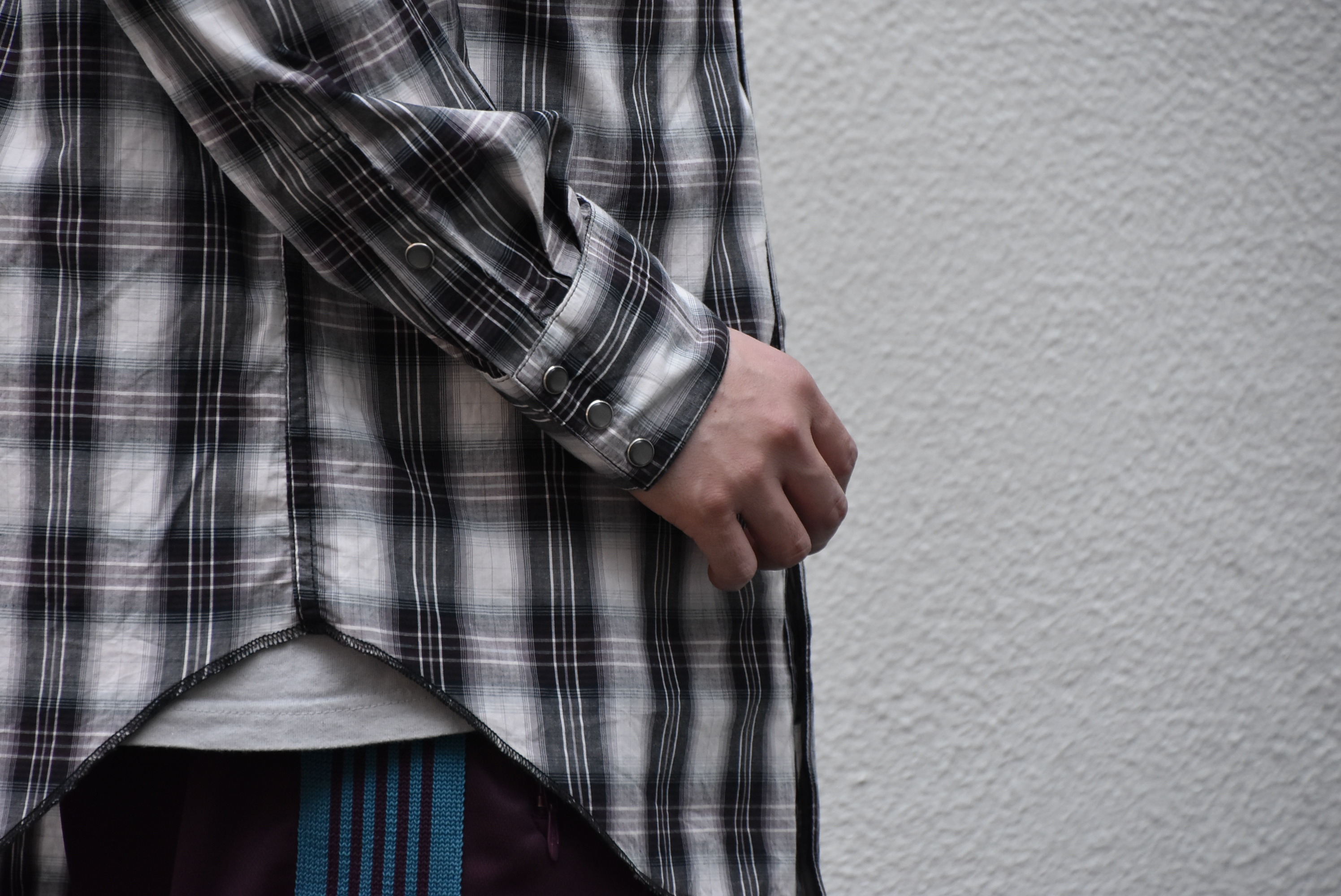 【2020SS】AiE(エーアイイー) SW SHIRT-SHADOW PLAID- GL536(5)