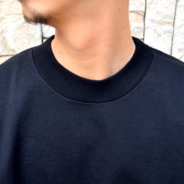 【2020 SS】AURALEE(オーラリー)/ STAND UP TEE -BLACK- #A20ST01SU(5)
