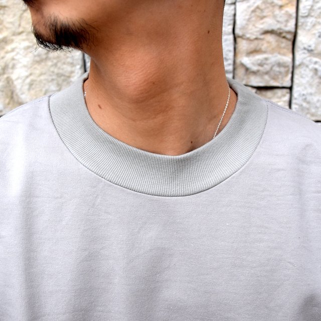 【2020 SS】AURALEE(オーラリー)/ STAND UP TEE -PALE GRAY- #A20ST01SU(5)