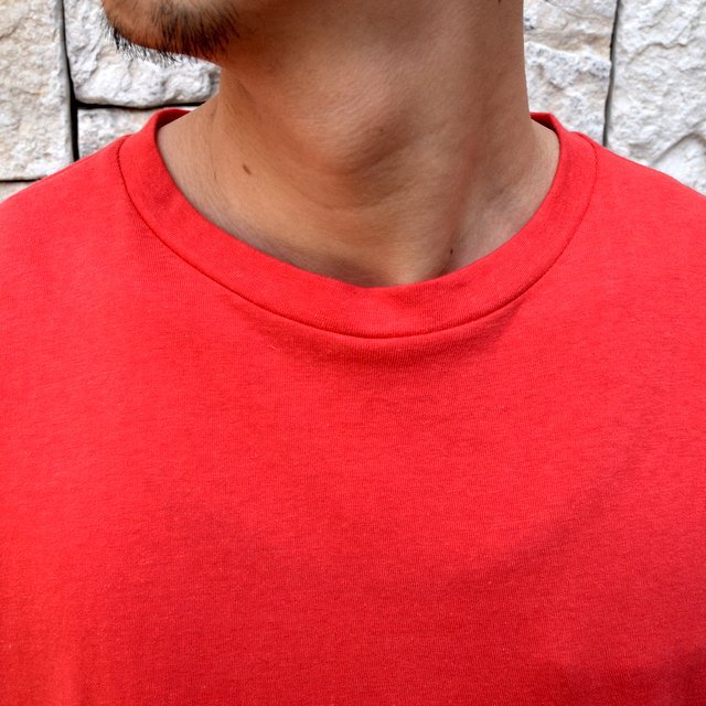 【2020 SS】FRANK LEDER(フランクリーダー)/ COTTON T-SHIRT -RED- #0839012-75(5)