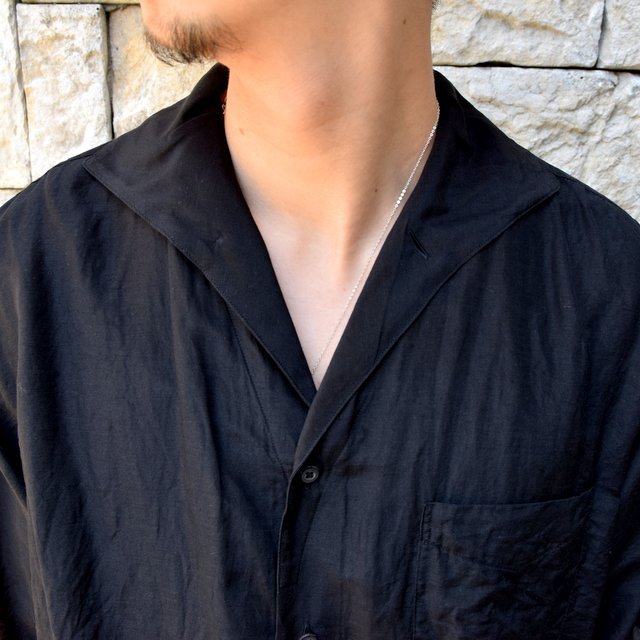 【2020 SS】KAPTAIN SUNSHINE (キャプテンサンシャイン)/ RIVIERA S/S SHIRT -BLACK- #KS20SSH04(5)