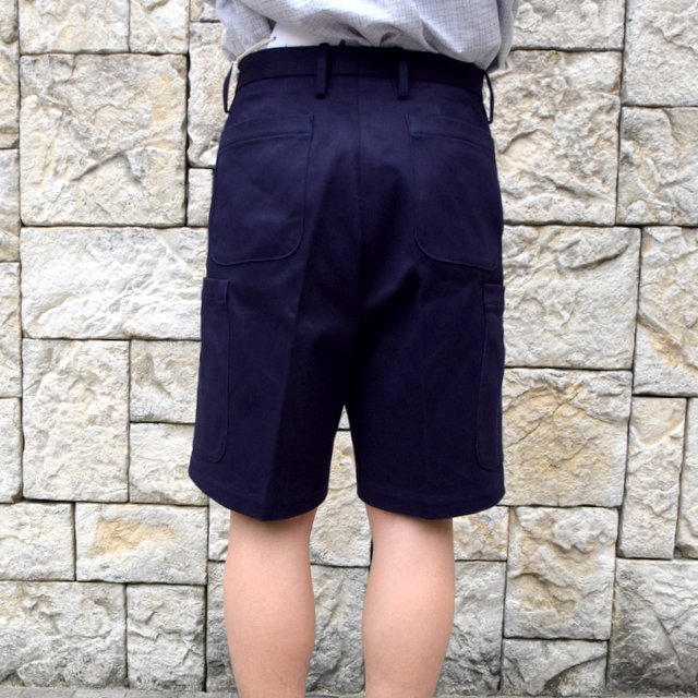 【2020】NEAT(ニート)/ COTTON PIQUE CARGO SHORTS -NAVY- #20-01CPC(5)
