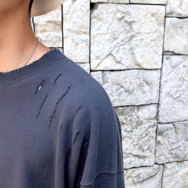stein(シュタイン)/ OVERSIZED REBUILD SWEAT LS -CHARCOAL- #ST189(5)