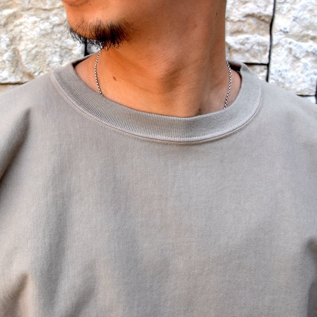 AURALEE(オーラリー) SUPER MILLED SWEAT P/O -KHAKI GRAY- A20AP02SM(5)