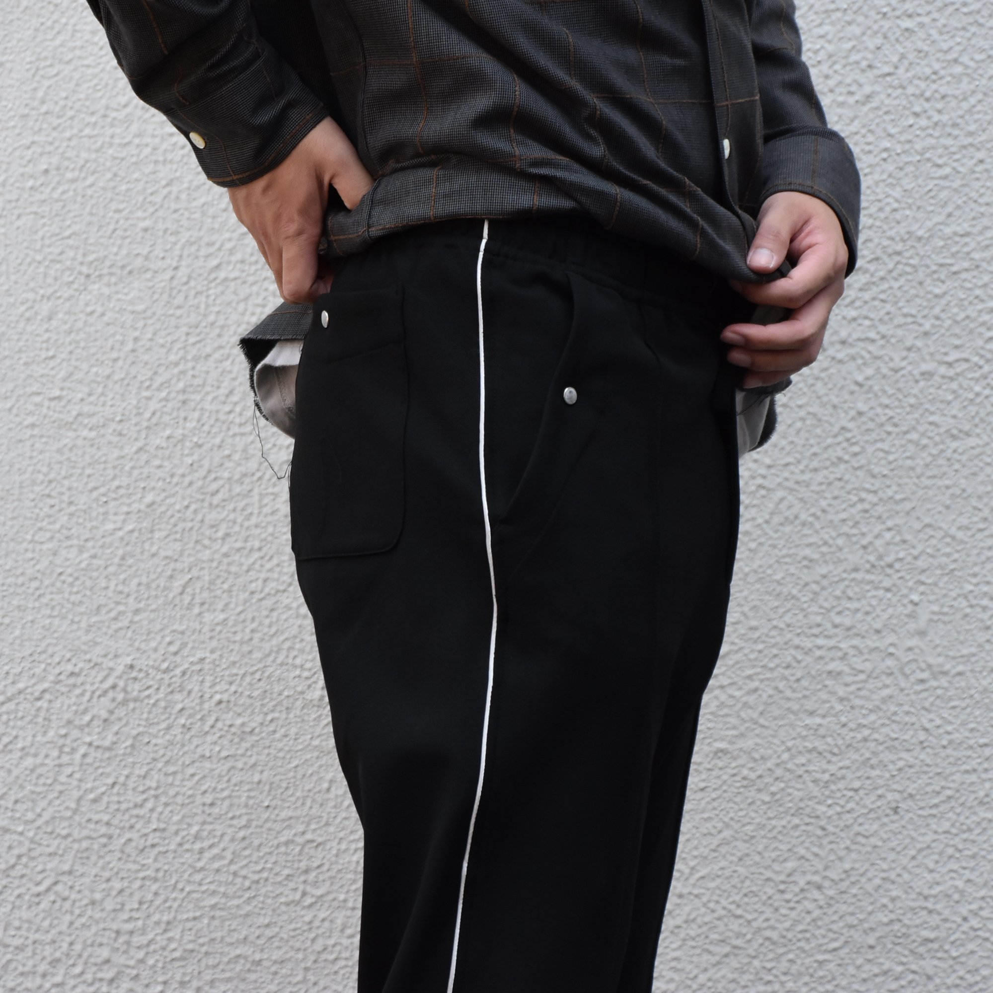 【2020】NEEDLES(ニードルス) Piping cowboy pants -BLACK- #HM-135(5)