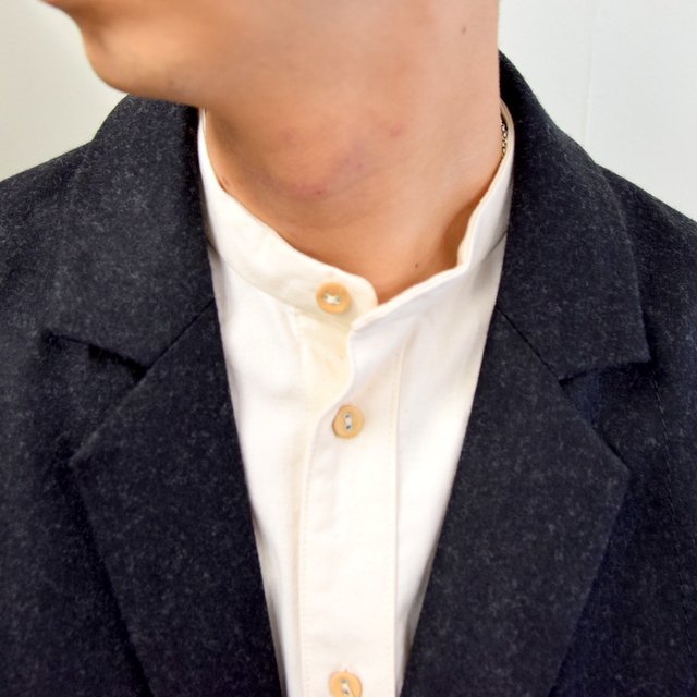 FRANK LEDER(フランクリーダー)/ LIGHT WEIGHT LODEN WOOL 2B JACKET -BLACK- #0122022(5)