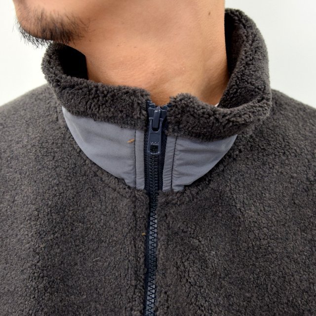 【2020】Graphpaper (グラフペーパー)/ Wool Boa Zip-Up Blouson -2色展開- #GU203-70166(5)