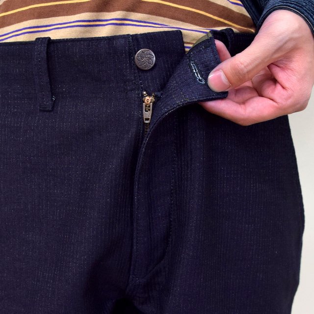 BROWN by 2-tacs (ブラウンバイツータックス)/ WIDE -UNCUT INDIGO- #B24-P002(5)