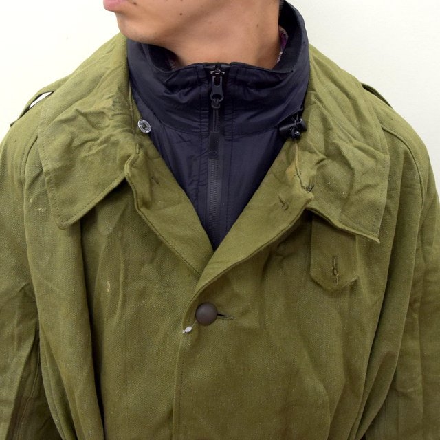 DEAD STOCK(デッドストック)/ FRENCH ARMY MOTORCYCLE COAT -OLIVE- #MILITARY300(5)