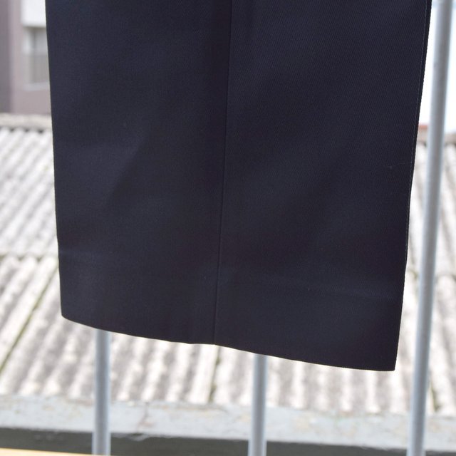 BROWN by 2-tacs (ブラウンバイツータックス)/ Straight slacks -NAVY- B25-P005(5)