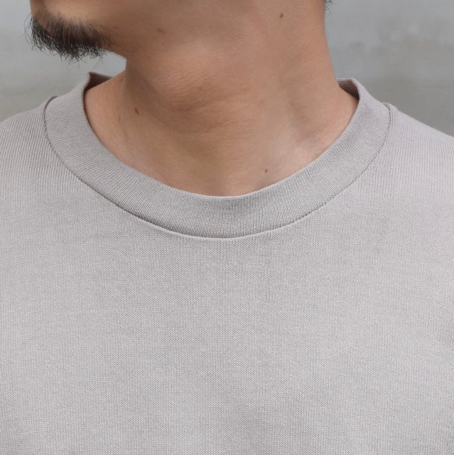 KAPTAIN SUNSHINE (キャプテンサンシャイン)/ CREWNECK PULLOVER TEE -LIGHT GREY- #KS21SCS07-GR(5)