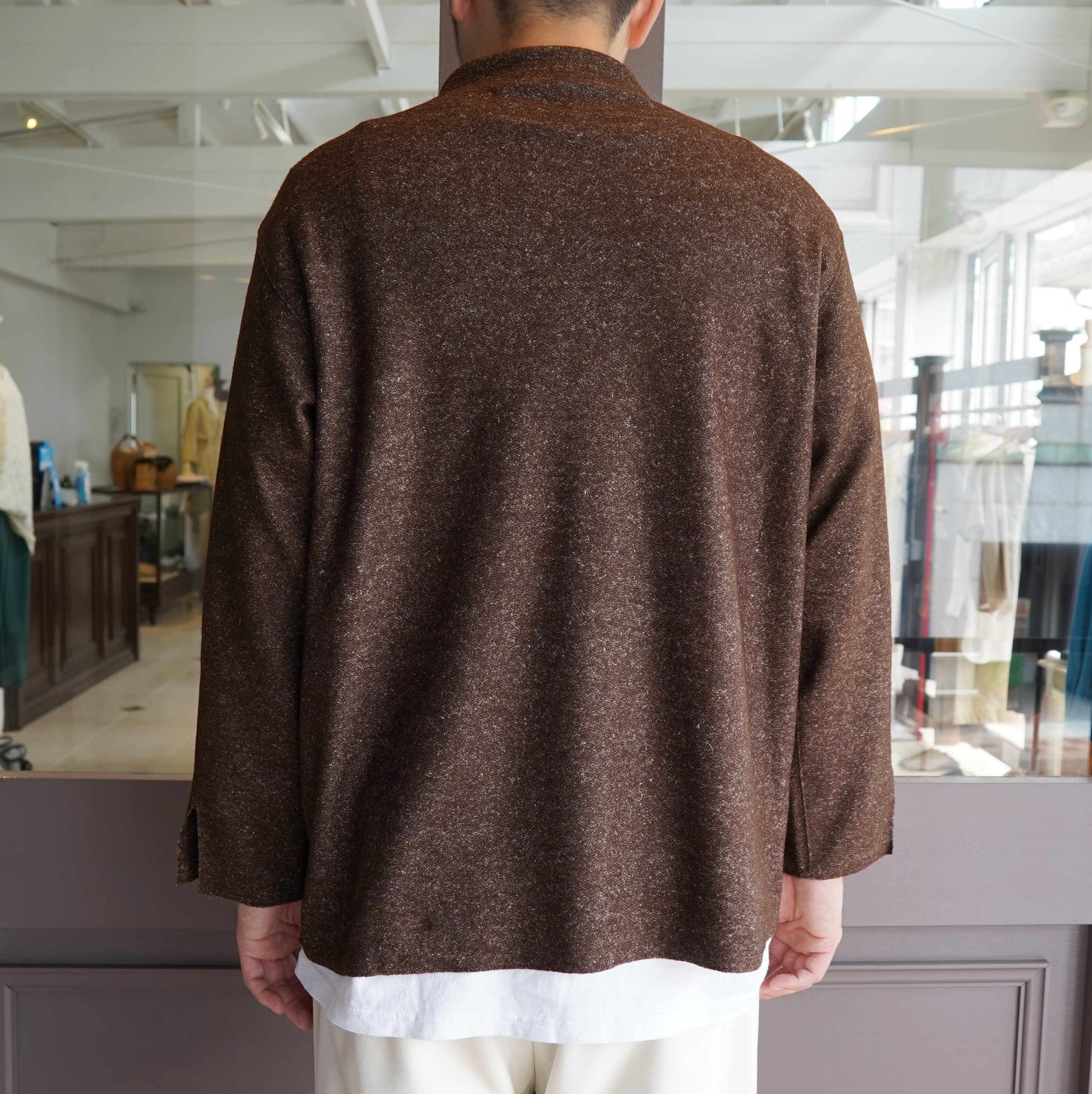 amachi.(アマチ) Tobi-ishi Top-Brown- #AY9-15(5)