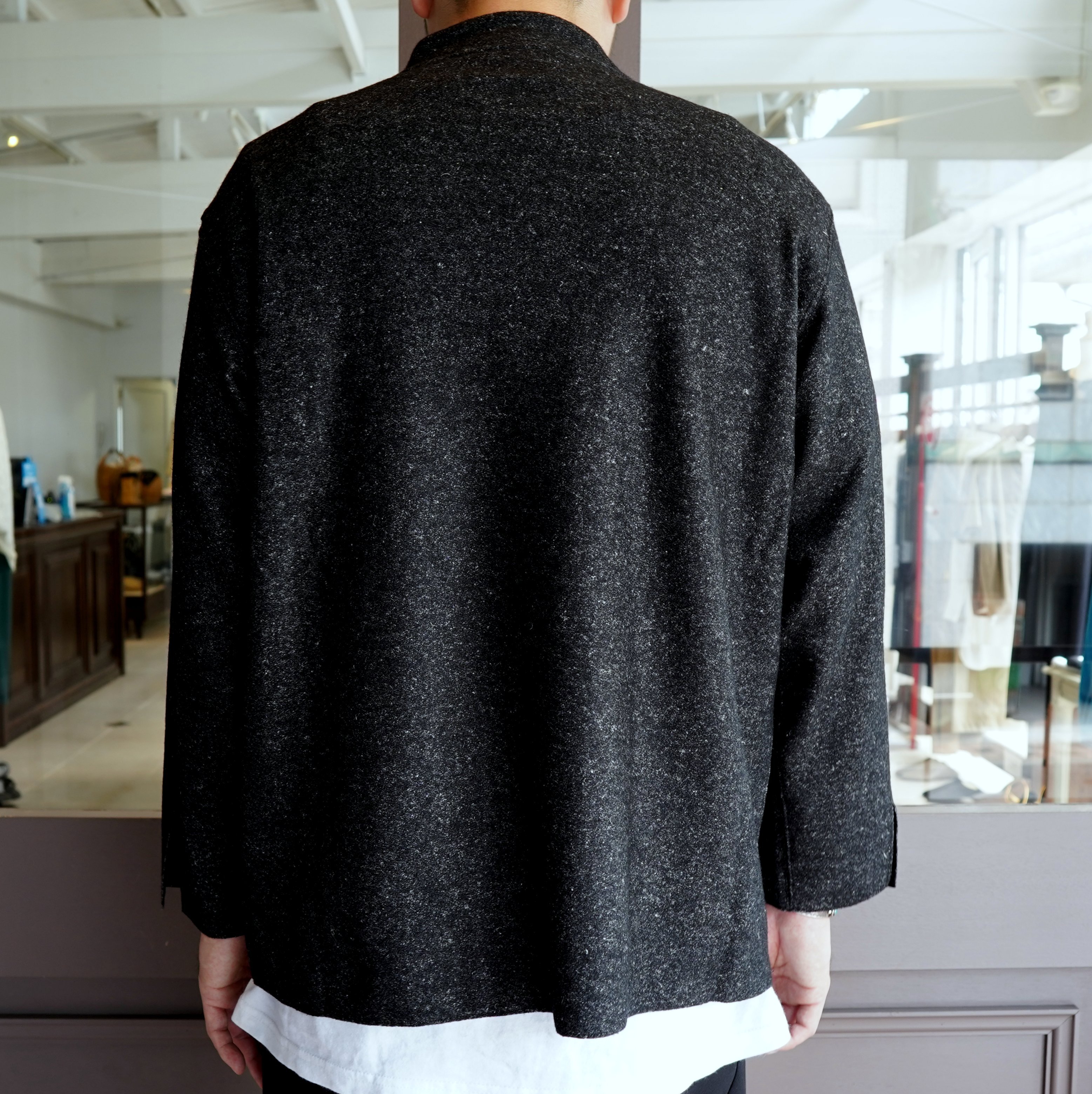 amachi.(アマチ) Tobi-ishi Top-Dark Gray- #AY9-15(5)