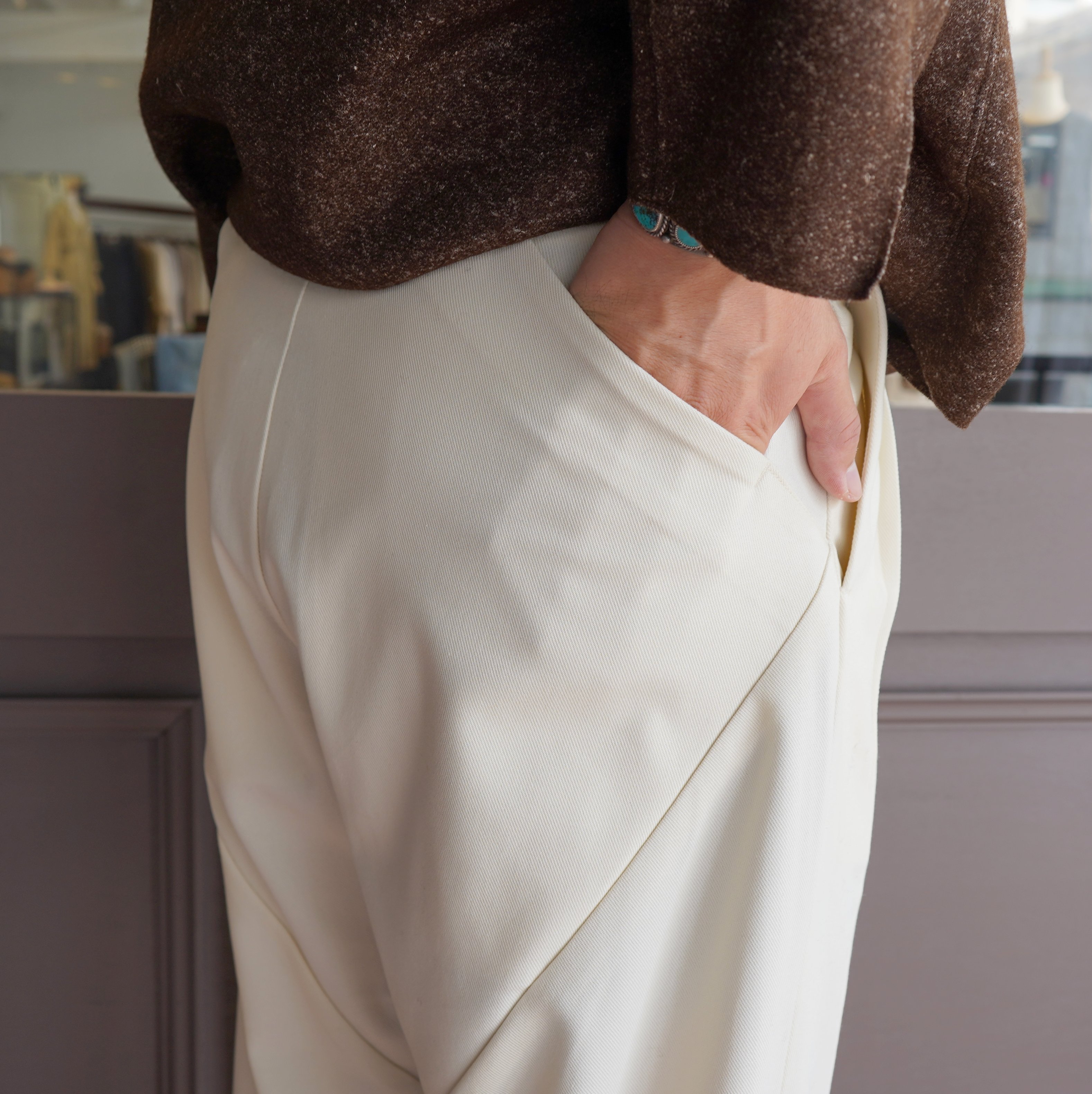 amachi.(アマチ) Elevation Pants -Off White- #AY9-23(5)