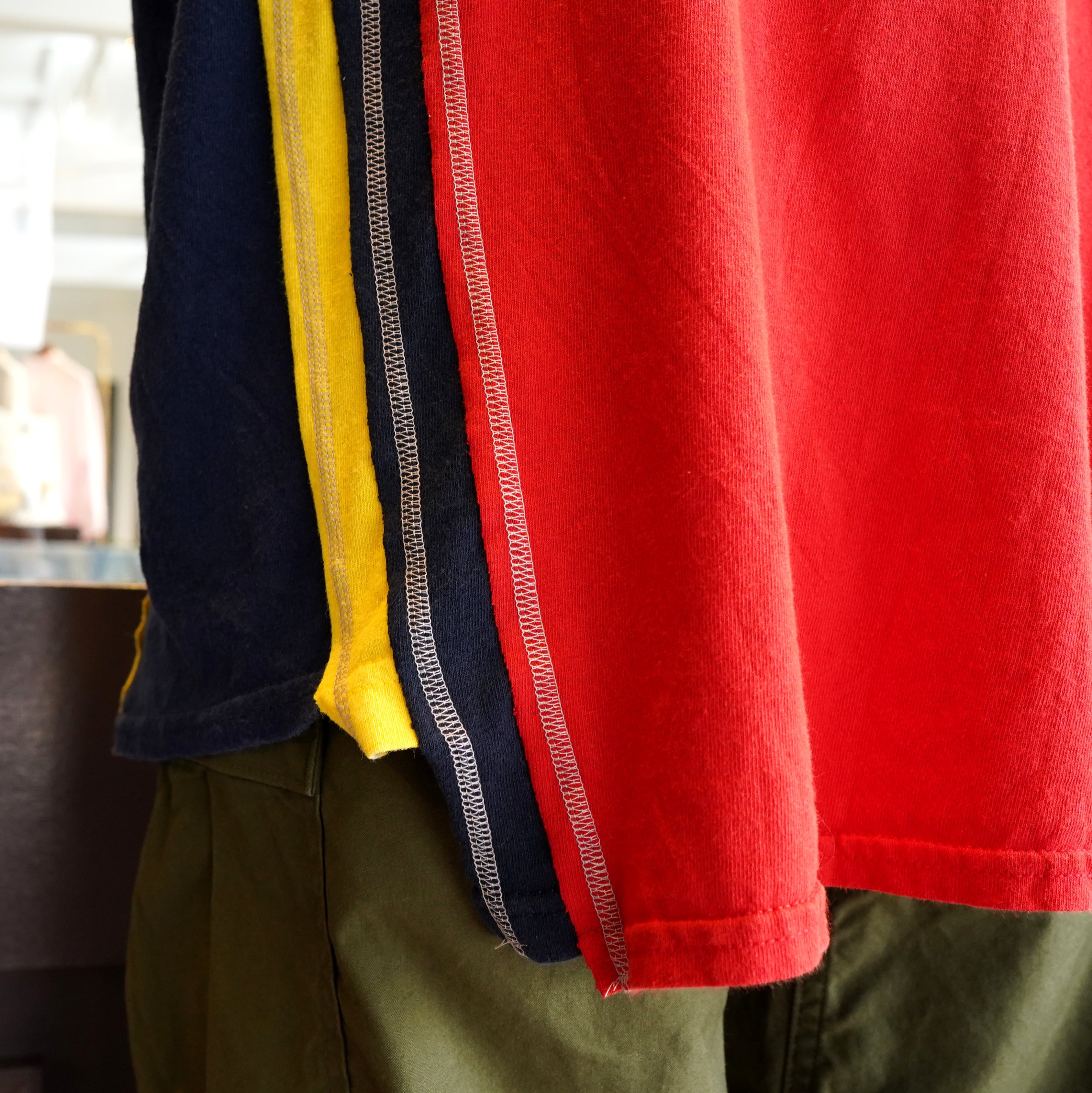 Rebuild by Needles(リビルドバイニードルス)/ 7 Cuts S/S tee college -ASSORT- #JO295(5)