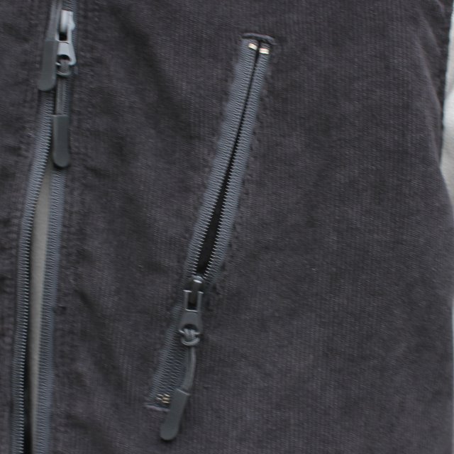 is-ness(イズネス)/ ×Abu Garcia M909 CORDUROY PADDING VEST -BLACK- #21AAB-0004(5)