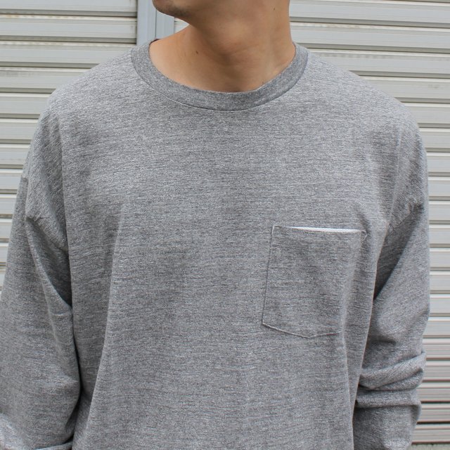 KAPTAIN SUNSHINE (キャプテンサンシャイン)/ West Coast L/S Tee -GREY- #KS21FCS10(5)