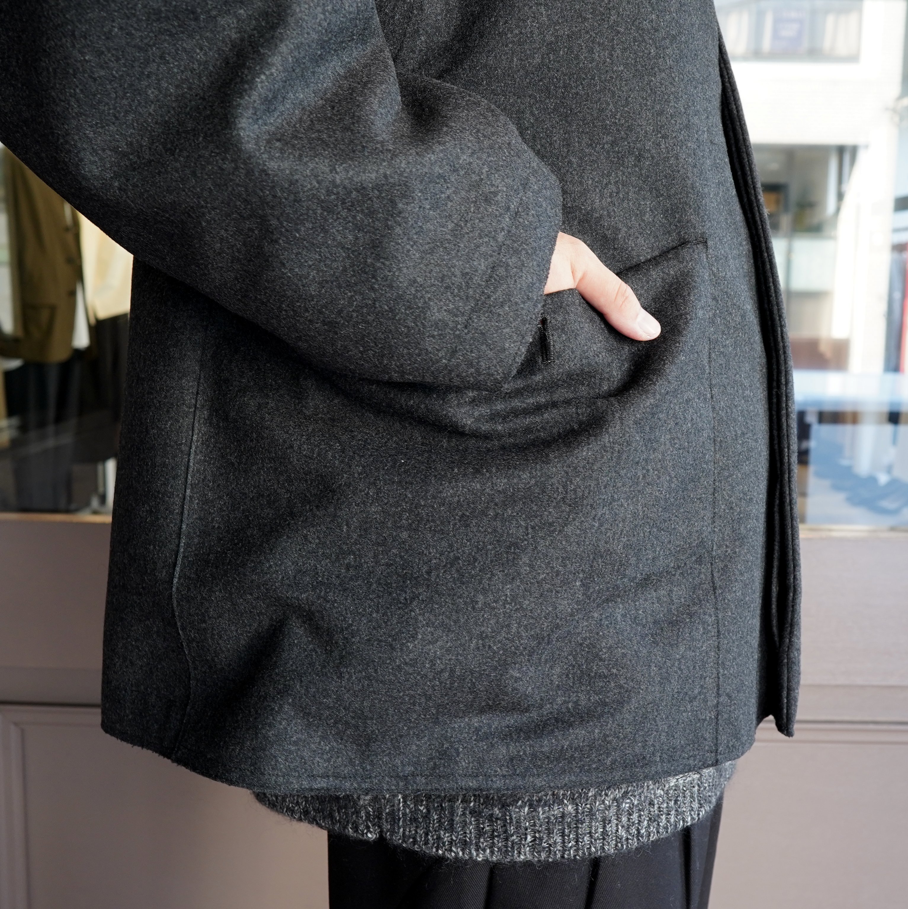amachi.(アマチ)/Meeting Jacket FO -Dark Gray- #AY9-8(5)