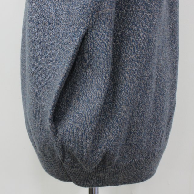 crepuscule(クレプスキュール)/COTTON SILK CARDIGAN -GREEN&BROWN- #2103-006(5)