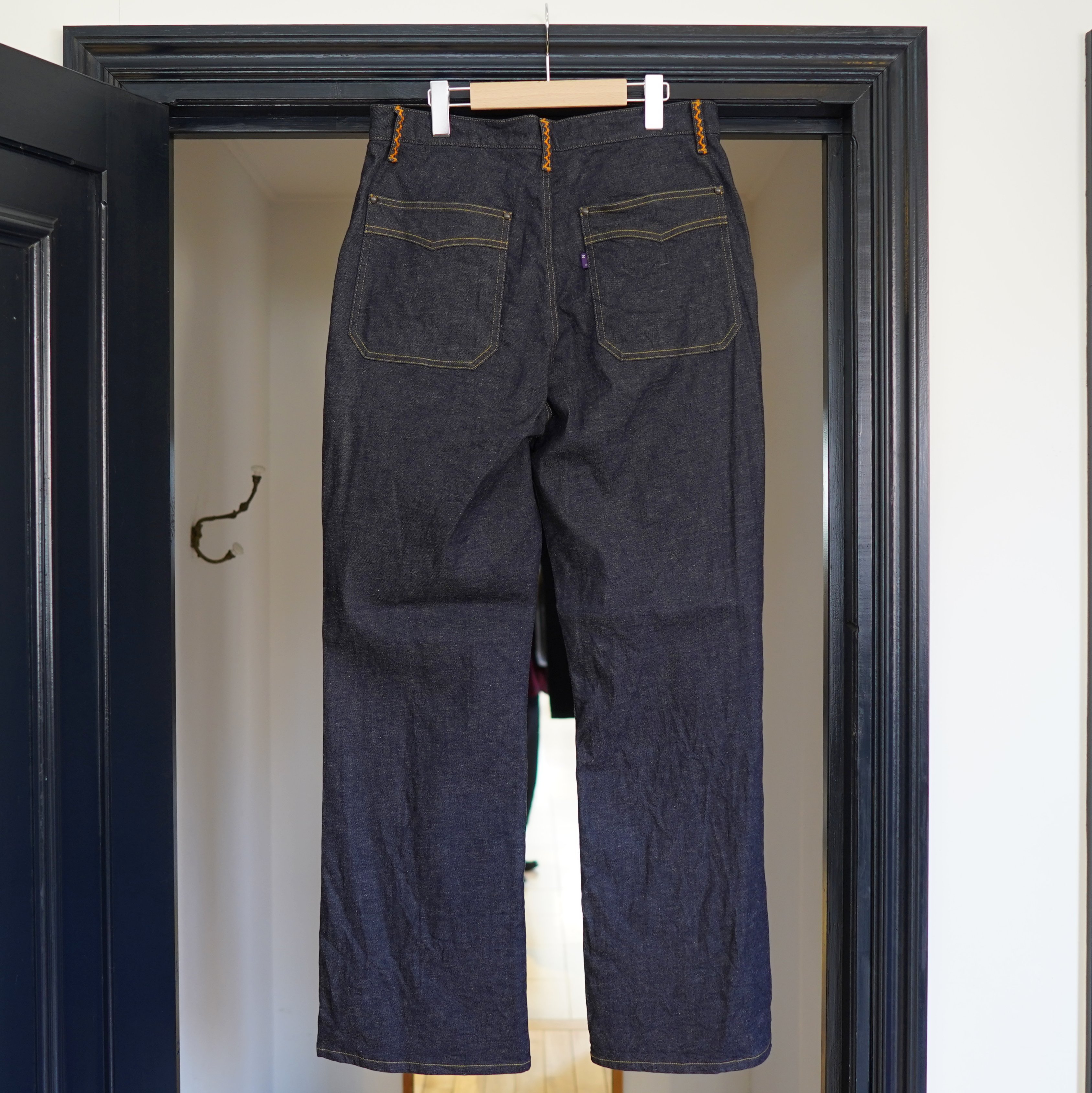 NEEDLES(ニードルス)/P&M EMB. BOOT-CUT JEAN - 10.5OZ C/L/PU DENIM KP160(5)
