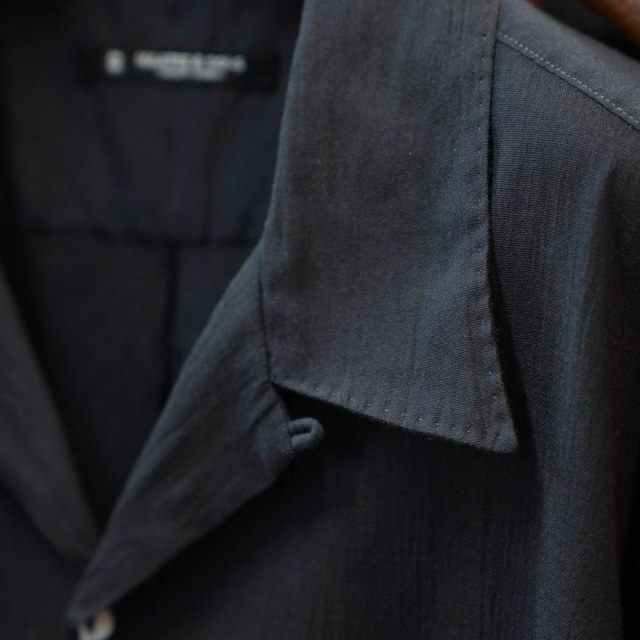 【25SS】MAATEE&SONS(マーティーアンドサンズ)/ SSLEEVE OP SHIRTS -BLKSHAMBRAY- #MT5103-0612B(5)