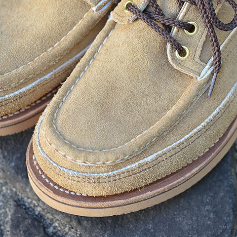 RUSSELL MOCCASIN (ラッセルモカシン) HURON MOCCASIN-MANSON ARMY LAST -LARAMIE SUEDE TAN- (6)