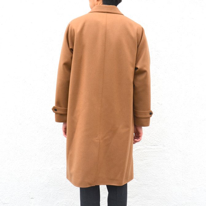 16 AW】 semoh(セモー)/ ウールカシミヤメルトンコート -CAMEL- #10021