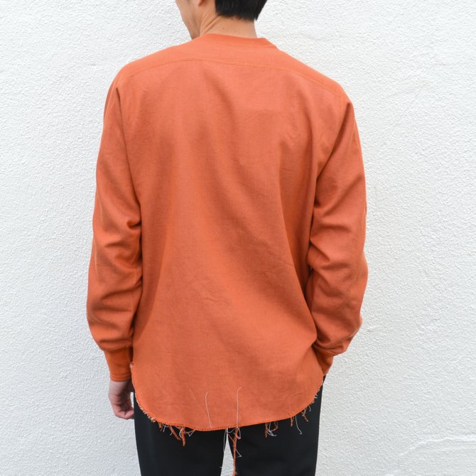 【40% off sale】LOWLOOM(ロールーム)/ カットオフ L/S カットソー -vermilion- #1580-lw-5102-31(6)