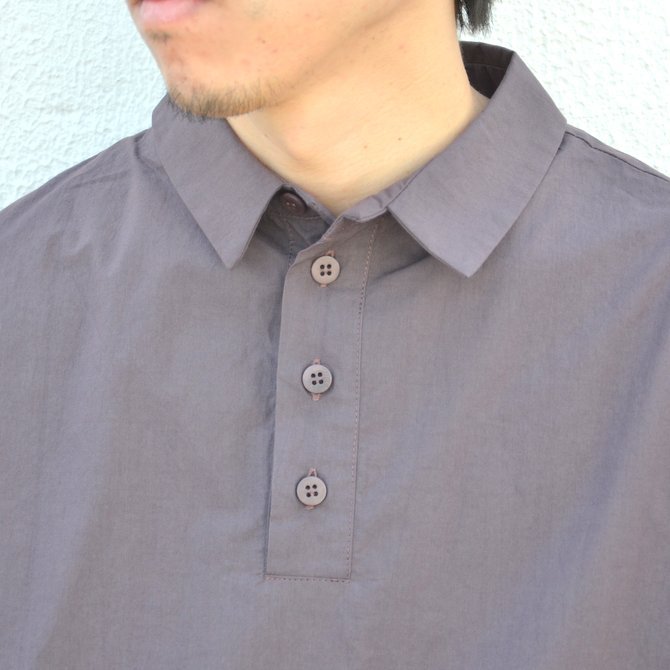 toogood(gD[Obh) / THE APPLEPICER TOP COTTON PERCALE SHIRT -SLATE-(6)