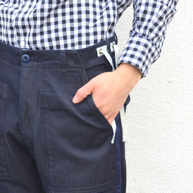 KENNETH FIELD (ケネスフィールド) CEREMONY TROUSER SUPIMA DENIM -INDIGO- #17SS-47(6)