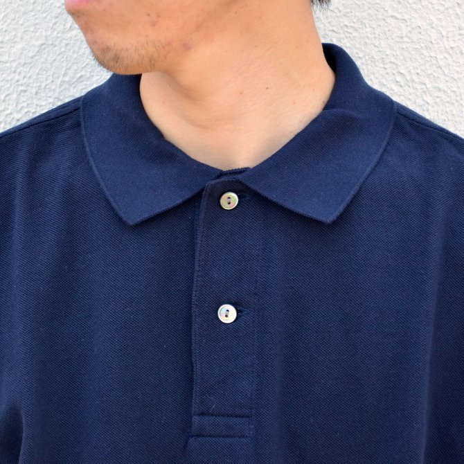 KENNETH FIELD (ケネスフィールド) POLO Cote d’ Azur(コートダジュール) -NAVY- #17SS-33(6)
