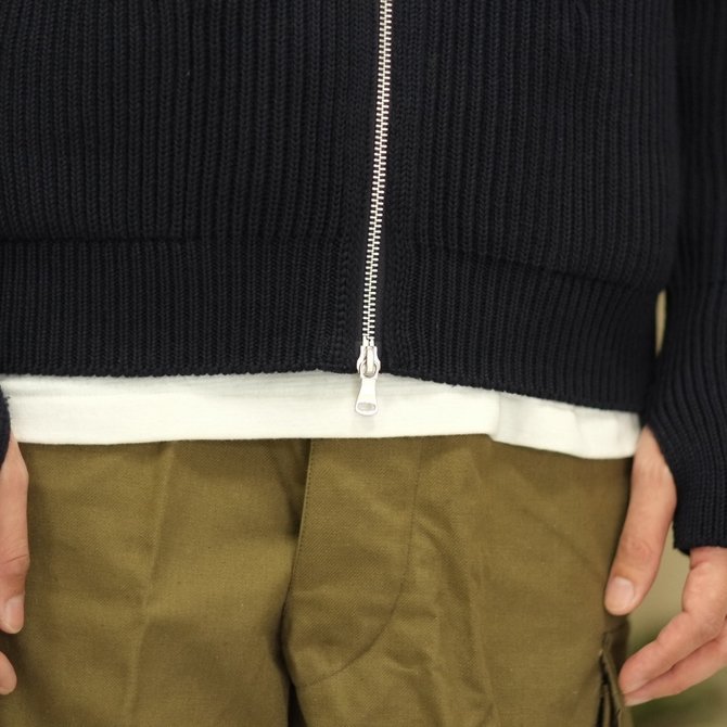 ANDERSEN-ANDERSEN(アンデルセン アンデルセン) THE NAVY - 1/1 ZIP with Pocket -NAVY BLUE- #AA1821003(6)
